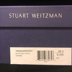 Stuart Weitzman The 100 SQUARENUDIST